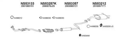 Veneporte 530137 Глушник вихлопних газів кінцевий Veneporte 530137 Глушник вихлопних газів кінцевий