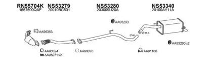 Veneporte 530172 Глушник вихлопних газів кінцевий Veneporte 530172 Глушник вихлопних газів кінцевий