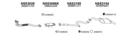 Veneporte 530176 Глушник вихлопних газів кінцевий Veneporte 530176 Глушник вихлопних газів кінцевий