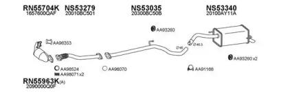 Veneporte 530212 Глушник вихлопних газів кінцевий Veneporte 530212 Глушник вихлопних газів кінцевий