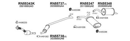 Veneporte 530215 Глушник вихлопних газів кінцевий Veneporte 530215 Глушник вихлопних газів кінцевий