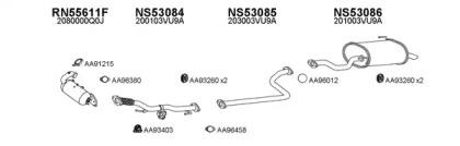 Veneporte 530233 Глушник вихлопних газів кінцевий Veneporte 530233 Глушник вихлопних газів кінцевий