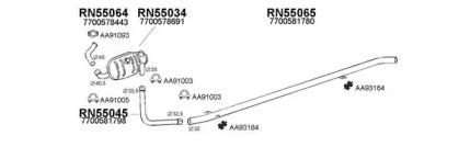 Veneporte 550008 Глушник вихлопних газів кінцевий Veneporte 550008 Глушник вихлопних газів кінцевий