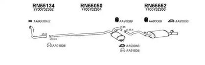 Veneporte 550022 Глушник вихлопних газів кінцевий Veneporte 550022 Глушник вихлопних газів кінцевий