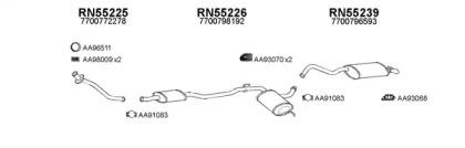 Veneporte 550042 Глушник вихлопних газів кінцевий Veneporte 550042 Глушник вихлопних газів кінцевий