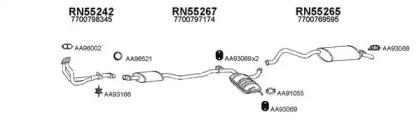 Veneporte 550055 Середній глушник вихлопних газів Veneporte 550055 Середній глушник вихлопних газів