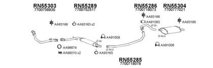 Veneporte 550065 Глушник вихлопних газів кінцевий Veneporte 550065 Глушник вихлопних газів кінцевий