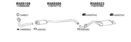 Veneporte 550066 Глушник вихлопних газів кінцевий