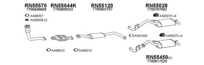 Veneporte 550069 Глушник вихлопних газів кінцевий
