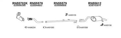 Veneporte 550089 Глушник вихлопних газів кінцевий Veneporte 550089 Глушник вихлопних газів кінцевий