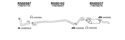 Veneporte 550107 Глушник вихлопних газів кінцевий