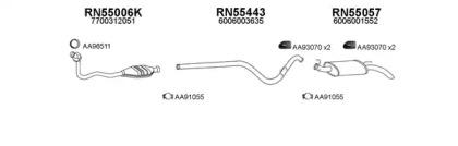Veneporte 550121 Глушник вихлопних газів кінцевий