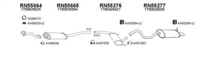 Veneporte 550136 Глушник вихлопних газів кінцевий Veneporte 550136 Глушник вихлопних газів кінцевий