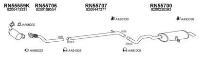 Veneporte 550185 Глушник вихлопних газів кінцевий Veneporte 550185 Глушник вихлопних газів кінцевий