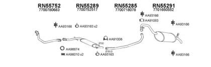 Veneporte 550324 Глушник вихлопних газів кінцевий Veneporte 550324 Глушник вихлопних газів кінцевий