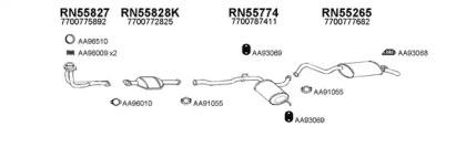 Veneporte 550328 Глушник вихлопних газів кінцевий