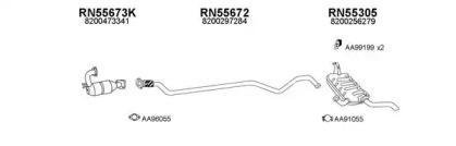 Veneporte 550366 Глушник вихлопних газів кінцевий Veneporte 550366 Глушник вихлопних газів кінцевий