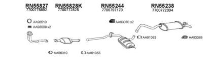 Veneporte 550412 Глушник вихлопних газів кінцевий Veneporte 550412 Глушник вихлопних газів кінцевий