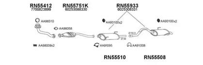 Veneporte 550451 Глушник вихлопних газів кінцевий Veneporte 550451 Глушник вихлопних газів кінцевий