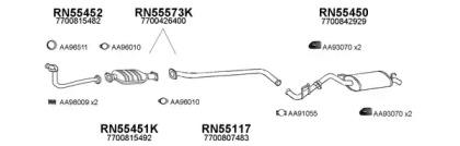 Veneporte 550507 Глушник вихлопних газів кінцевий