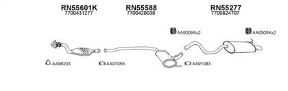 Veneporte 550524 Глушник вихлопних газів кінцевий Veneporte 550524 Глушник вихлопних газів кінцевий