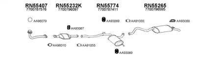 Veneporte 550527 Глушник вихлопних газів кінцевий Veneporte 550527 Глушник вихлопних газів кінцевий