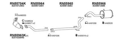 Veneporte 550549 Глушник вихлопних газів кінцевий