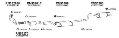 Veneporte 550566 Глушник вихлопних газів кінцевий