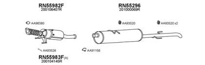 Veneporte 550570 Schalldaempfer Veneporte 550570 Schalldaempfer