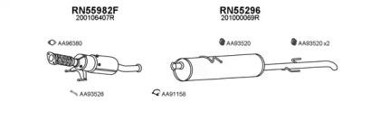 Veneporte 550573 Глушник вихлопних газів кінцевий Veneporte 550573 Глушник вихлопних газів кінцевий