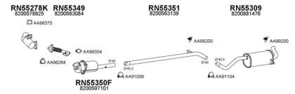 Veneporte 550595 Глушник вихлопних газів кінцевий