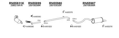 Veneporte 550652 Глушник вихлопних газів кінцевий