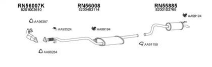 Veneporte 550655 Глушник вихлопних газів кінцевий Veneporte 550655 Глушник вихлопних газів кінцевий