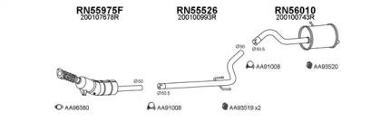 Veneporte 550660 Глушник вихлопних газів кінцевий Veneporte 550660 Глушник вихлопних газів кінцевий