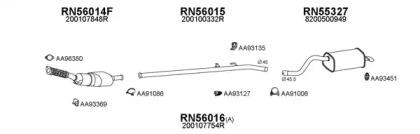 Veneporte 550665 Глушник вихлопних газів кінцевий Veneporte 550665 Глушник вихлопних газів кінцевий
