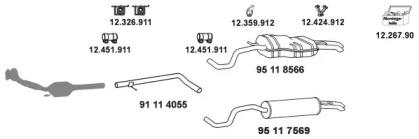 Eberspacher 01.2.03 Schalldaempfer Eberspacher 01.2.03 Schalldaempfer