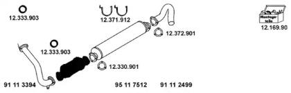 Eberspacher 12 1187 Schalldaempfer
