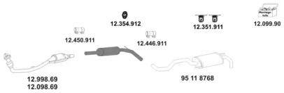 Eberspacher 12 167 Schalldaempfer Eberspacher 12 167 Schalldaempfer
