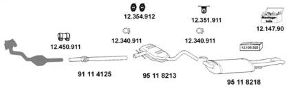 Eberspacher 12 424 Schalldaempfer