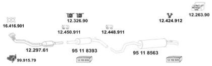 Eberspacher 12 486 Schalldaempfer Eberspacher 12 486 Schalldaempfer