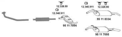 Eberspacher 12 947 Schalldaempfer
