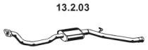 Eberspacher 13.2.03 Muffler assy front Eberspacher 13.2.03 Muffler assy front