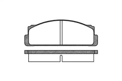 Roadhouse 2022.00 Колодки гальмівні Roadhouse 2022.00 Колодки гальмівні