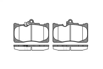 Roadhouse 21180.02 Brake pads Roadhouse 21180.02 Brake pads