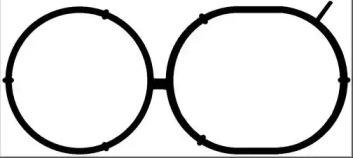 BGA AG0212 Прокладка впускного колектора BGA AG0212 Прокладка впускного колектора