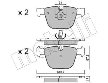 Metelli 22-0773-0 Brake pads Metelli 22-0773-0 Brake pads