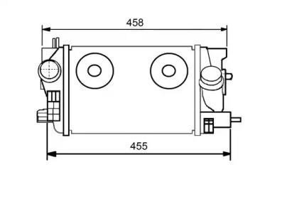 Wilmink Group WG1724039 Радіатор інтеркулера Wilmink Group WG1724039 Радіатор інтеркулера