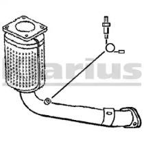 Klarius 321533 Katalysato
