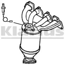 Klarius 322001 Katalysato Klarius 322001 Katalysato