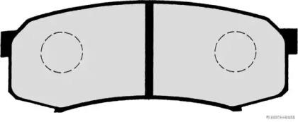 Jakoparts J3612010 Колодки гальмівні Jakoparts J3612010 Колодки гальмівні